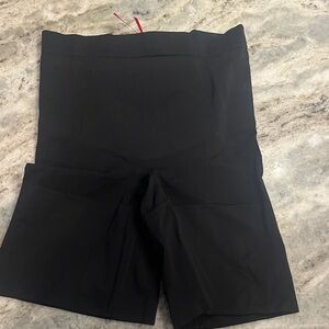 SPANX-mid thigh sculping shorts